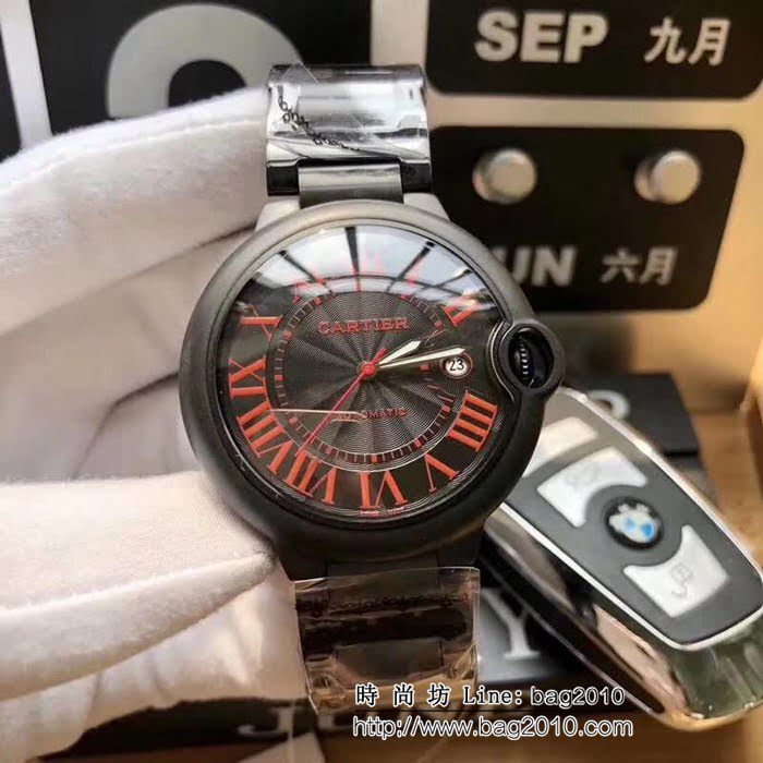 CARTIER卡地亞 藍氣球系列 高度防水男士腕表 WSS0846